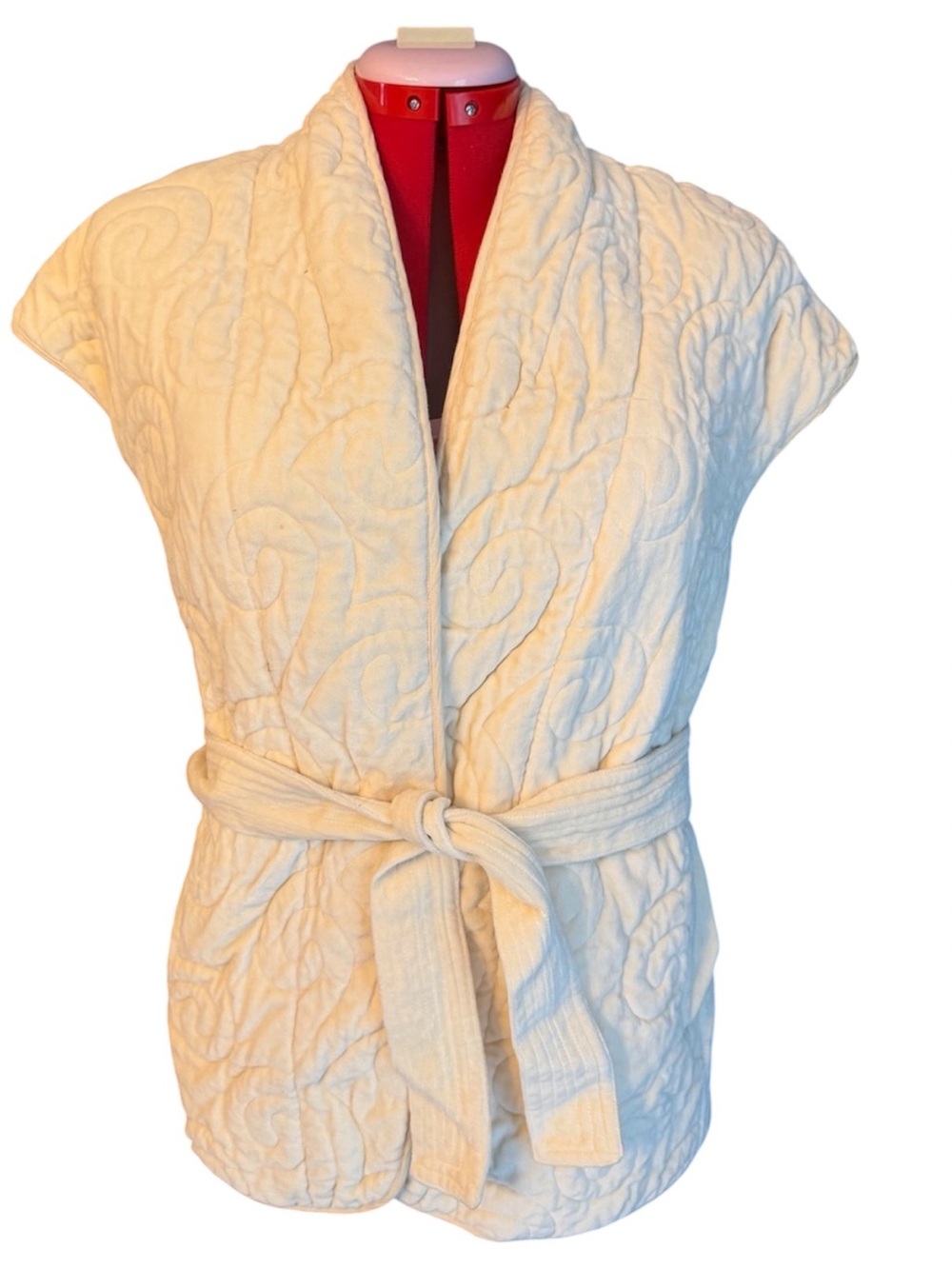 NWOT V.DE.VINSTER SIRVANSA VEST - CREAM